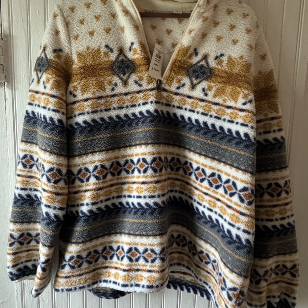 NWT L.L. Bean Fleece pullover